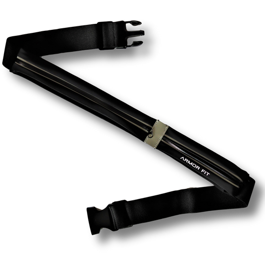 Black Fitness Waist Belt